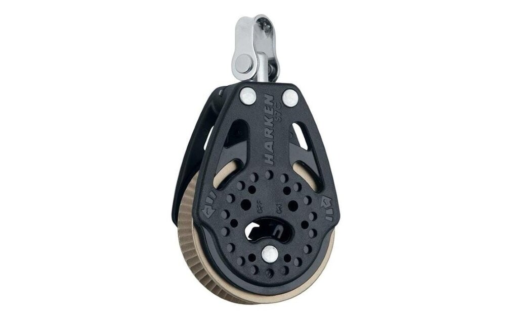 Harken Power ratchet 57C 1-schijfs ratelblok 1.5x grip