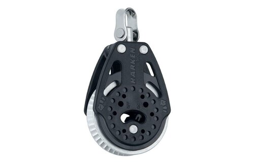 Harken Power ratchet 57C 1-schijfs ratelblok 2x grip