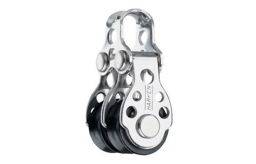 Harken 2-schijfsblok tweeschijfs 16 mm