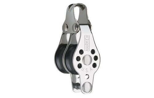 Harken Micro 2 schijfsblok met hondsvot