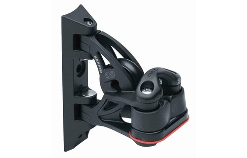 Harken Carbo blok roterend met klem 29 mm