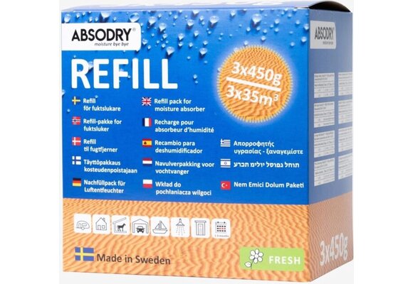 Navulling 3 x 450 gram Fresh