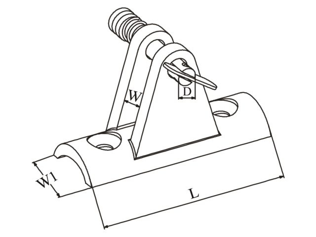 Talamex Buiskapbeslag RVS dekplaat hol 90° met dropnose pin
