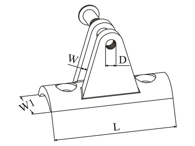 Talamex Buiskapbeslag RVS dekplaat hol 90° met schroef