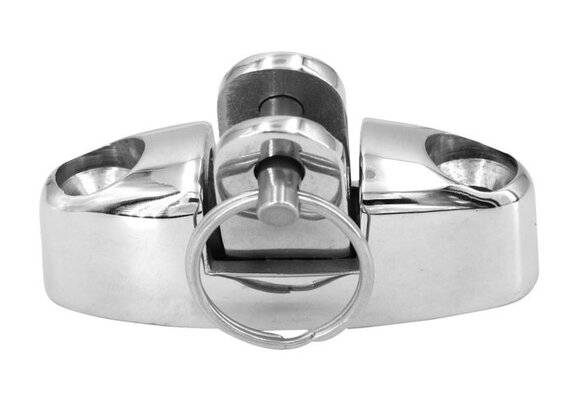 Talamex Buiskapbeslag RVS dekscharnier met fast pin