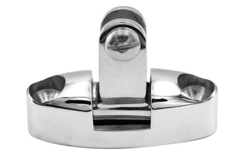 Talamex Buiskapbeslag RVS dekscharnier met schroef