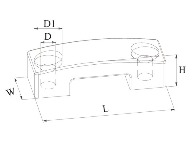 Talamex Bandbeugel rvs deluxe 48mm