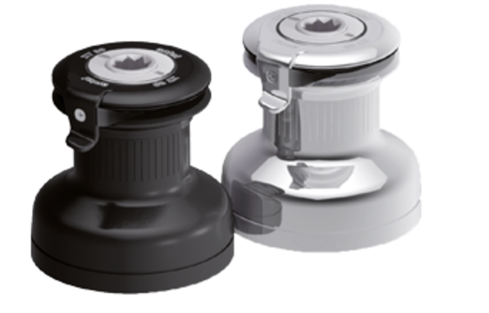 Antal Self-tailing verchroomde winch XT30.2ST (1+1-speed)