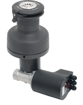 Antal Self-tailing aluminium elektrische winch XT48 (2-speed) 12V/700W