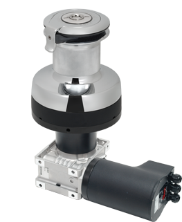 Antal Self-tailing brons verchroomde elektrische winch XT52 (2-speed) 12V/1000W