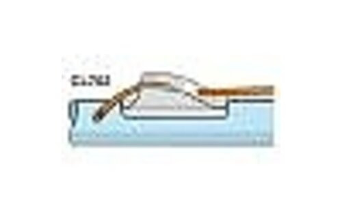 Clamcleat cleat met geleide-oog voor CL702AN Boom aluminium 3-6mm