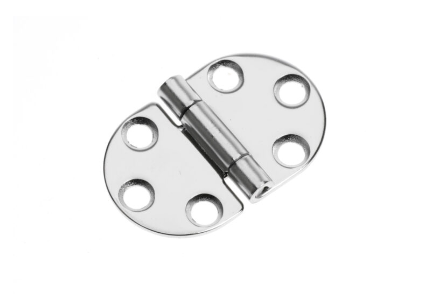 Roca vlakscharnier rond RVS 47 x 30 mm 440079