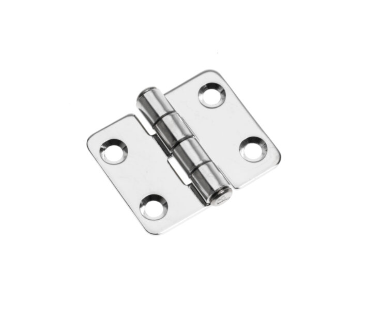 Roca vlakscharnier met ronde hoeken RVS 48 x 40 mm 441540