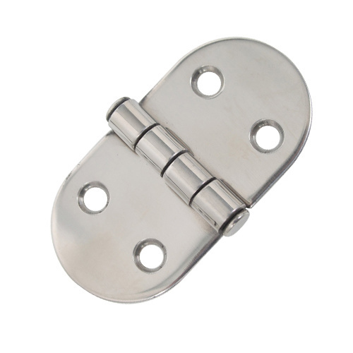 Roca vlakscharnier rond RVS 74 x 40 mm 441700