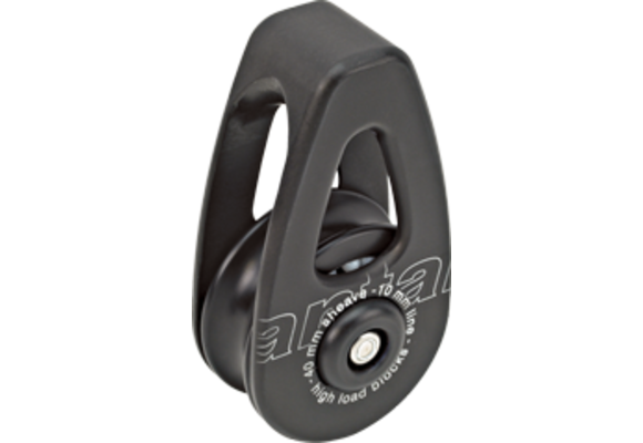 Antal Aluminium high load block, lijn Ø6-10mm, D=30mm, H=59mm, SWL 600kg