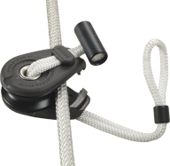 Antal Aluminium Dyna snatchblok met Dyneema snap loop, lijn Ø12mm, SWL 1000kg