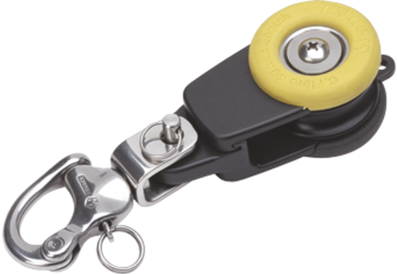 Antal Aluminium snatch snap blok met rubber bescherming