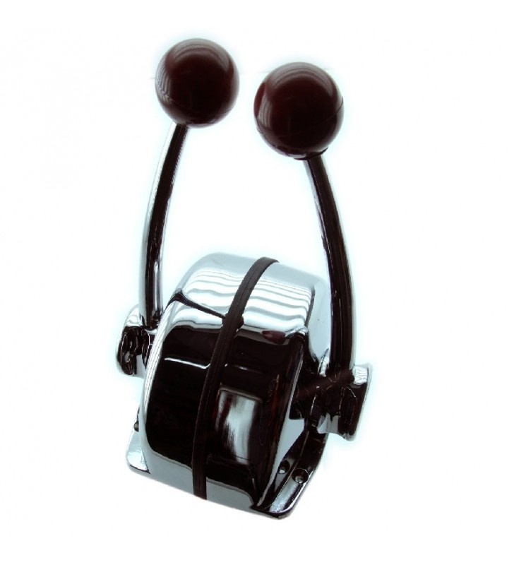 Ultraflex B104 bedieningsunit dubbel verchroomd