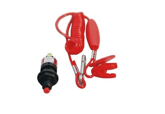 Dodemanskoord met spiraalsnoer drijvend