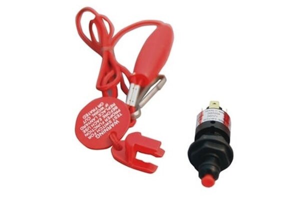 Noodstopschakelaar drijvend koord