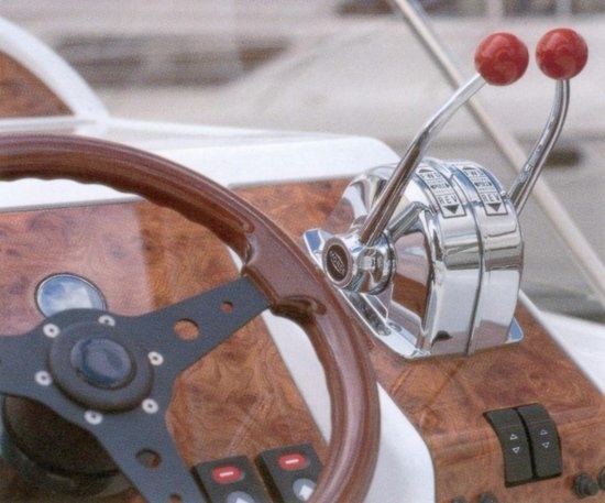 SeaStar MT3 Dual Action Top Mount Control Model MT3 Twin Lever