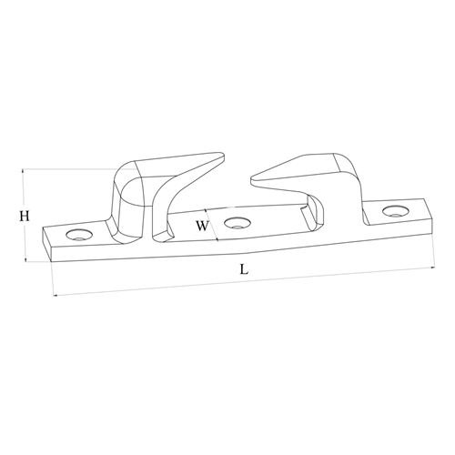 Hollex set boegklampen rvs316