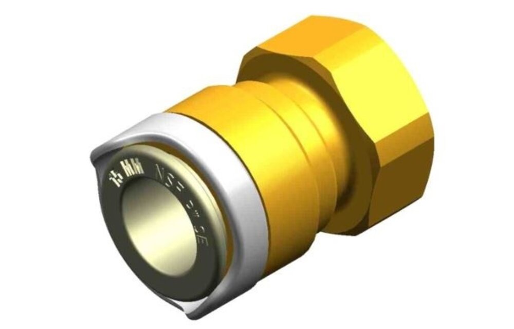 Whale Adapter 3/8" BSP 15mm female