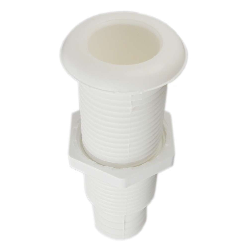 Koker Lensplug Wit Slangaansluiting 100mm