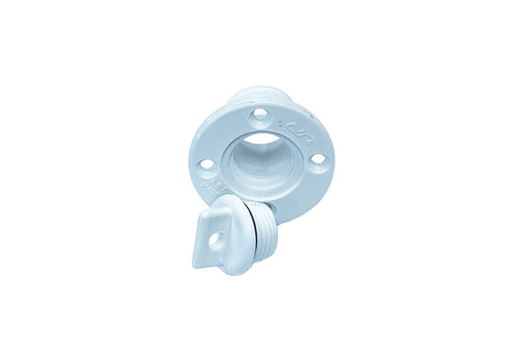 Lensplug diameter 42.3 mm Wit