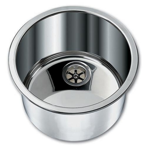 Hollex wasbak rond gepolijst