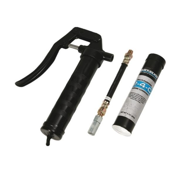 Quicksilver 2-4-C marine smeervet met PTFE + pistool 85g 8M0213123