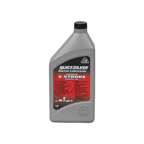 Quicksilver Premium 2-takt buitenboordmotor olie TC-W3 1L 8M0205370