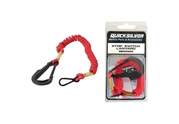 Quicksilver Dodemanskoord mercury 135cm (54") 8M0164891