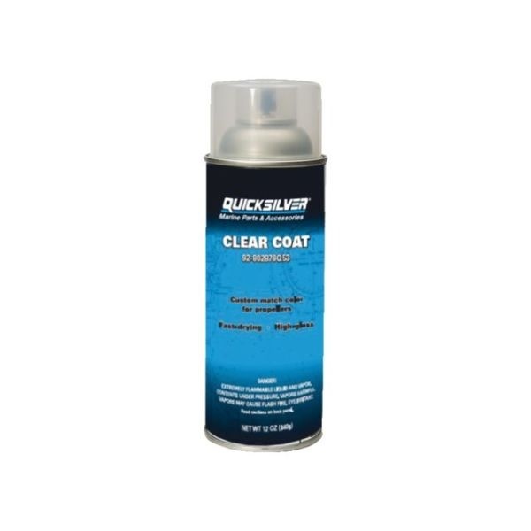 Quicksilver Spuitbus blanke lak 340g 8M0133935
