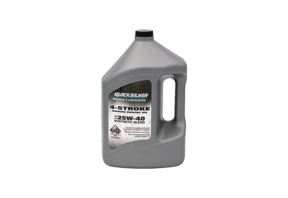 Quicksilver 25W40 4-takt semisynthetische motorolie 4L 8M0086227