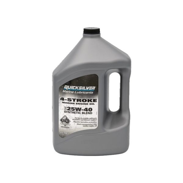 Quicksilver 25W40 4-takt semisynthetische motorolie 4L 8M0086227