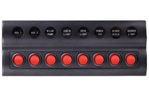 Allpa Schakelpaneel 12V schakelaars waterdicht