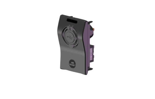 Allpa USB aansluiting paneel