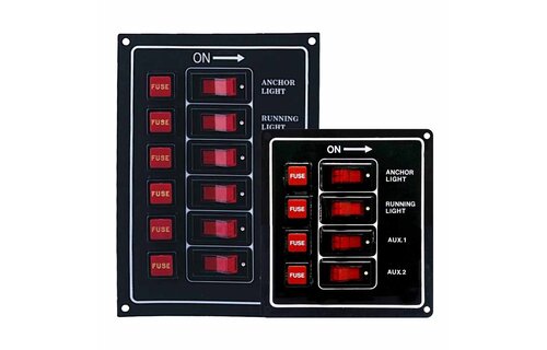 Allpa Aluminium schakelpaneel 12V