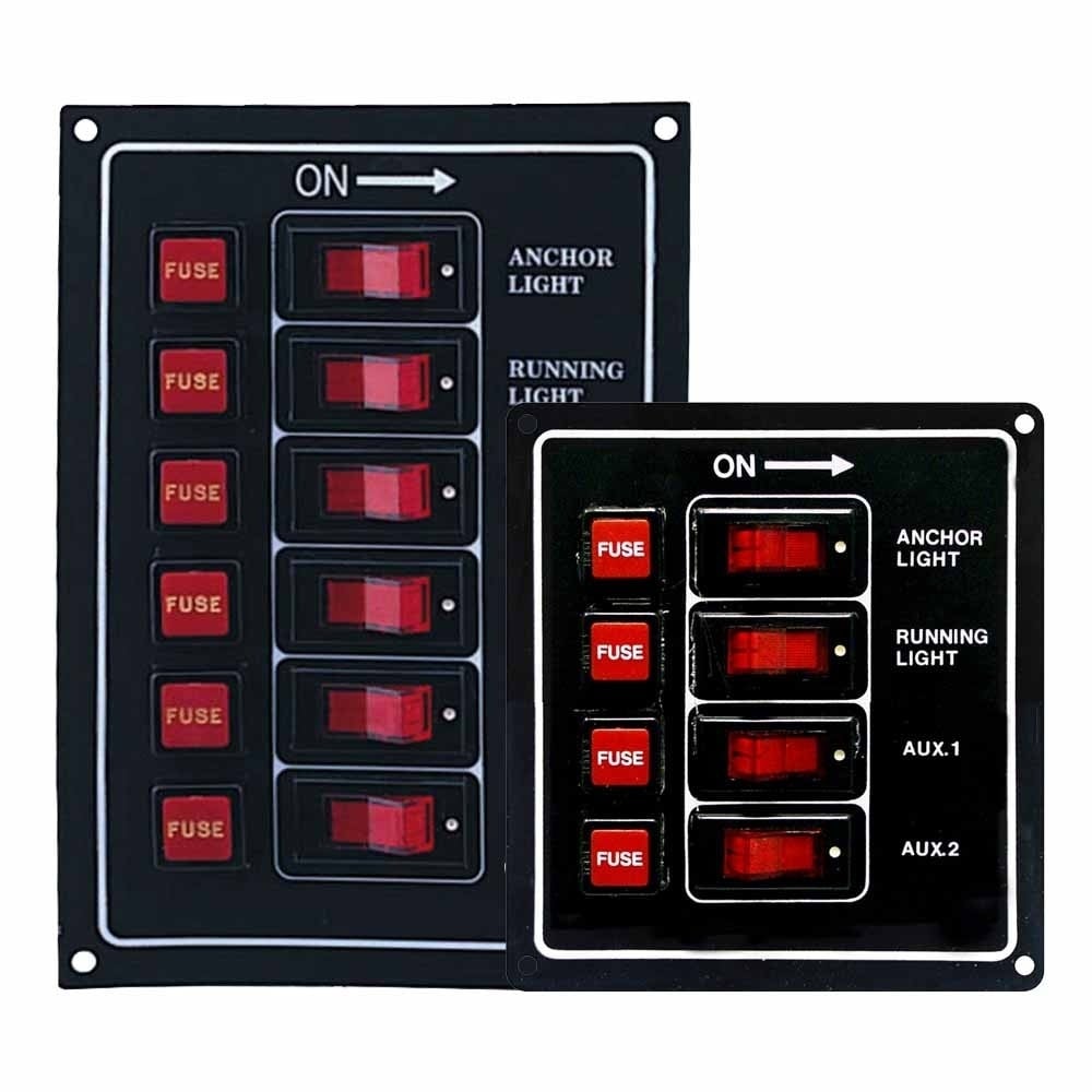 Allpa Aluminium schakelpaneel 12V