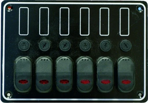 Allpa Aluminium schakelpaneel 12V waterdicht