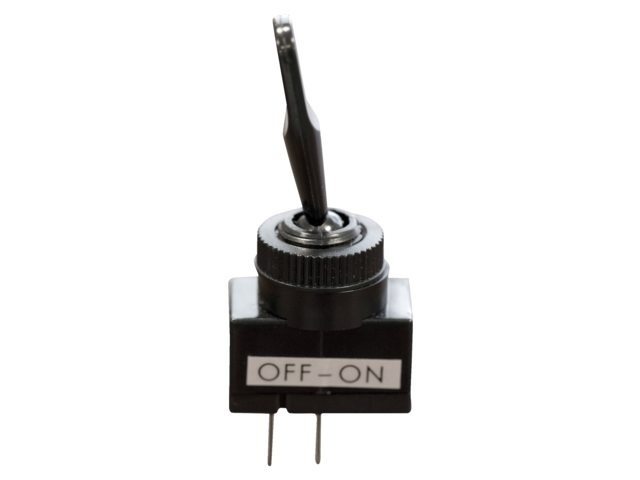 Toggle schakelaar kunststof AAN / UIT