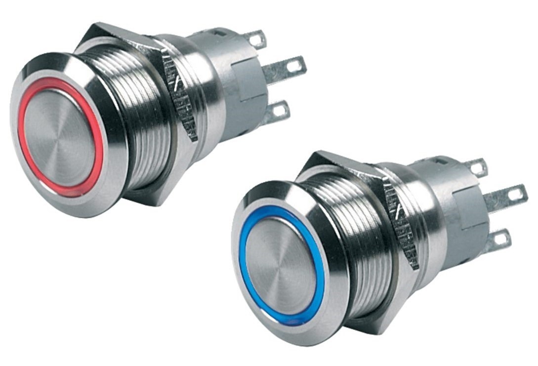 BEP drukschakelaar met verlichting