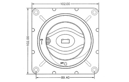 Bep 720 Hoofdschakelaar 600a Continue
