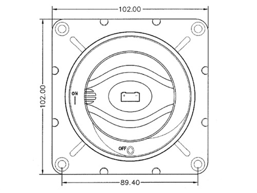Bep 720 Hoofdschakelaar 600a Continue