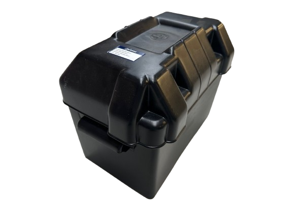 Talamex accubak | Zwart met riem