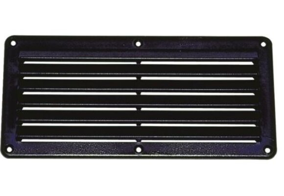 ABS ventilatie rooster | Zwart
