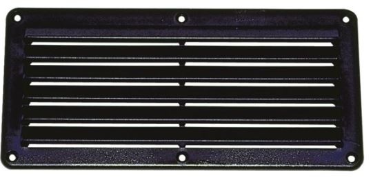 ABS ventilatie rooster | Zwart