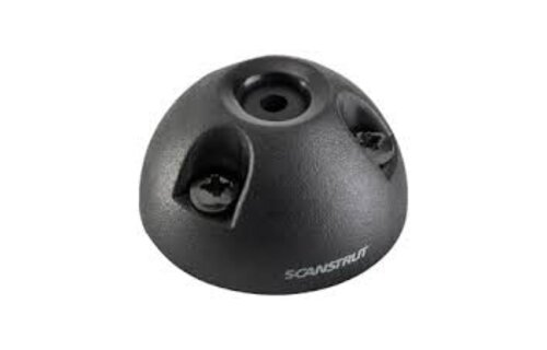 Scanstrut waterdichte dekdoorvoer verticaal - ZWART