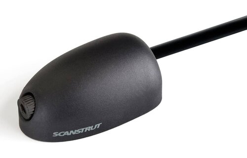 Scanstrut dekdoorvoer horizontaal zwart